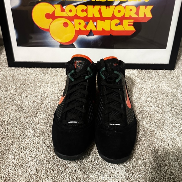 New Nike Lebron 7 Retro Florida A&M University Rattlers-Size.8.5 & 9 - Picture 2 of 8